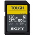 Cartão de Memória SDXC Sony Tough UHS-II Classe 10 - 128GB Online Hot Sale