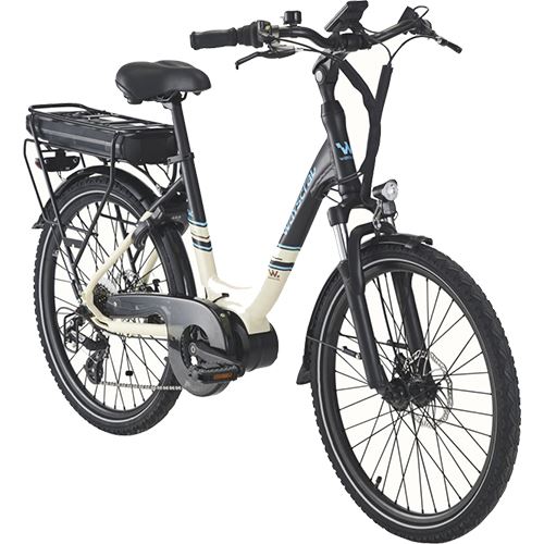 Bicicleta Elétrica Wayscral Everyway E300 24   - Preto Sale