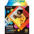 Carga ColorFilm FujiFilm Instax SQUARE - Rainbow Sale