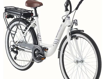 Bicicleta Elétrica Wayscral Everyway E100 26  - Branco For Cheap