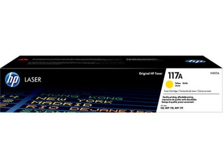 Toner HP Laser Original 117A - Amarelo Online Hot Sale