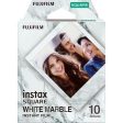 Carga FujiFilm White Marble para Instax SQUARE - 10 Fotos Online Sale