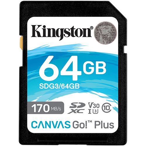 Cartão de Memória SDXC Kingston Canvas Go! Plus - 64GB Hot on Sale