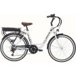 Bicicleta Elétrica Wayscral Everyway E100 26  - Branco For Cheap