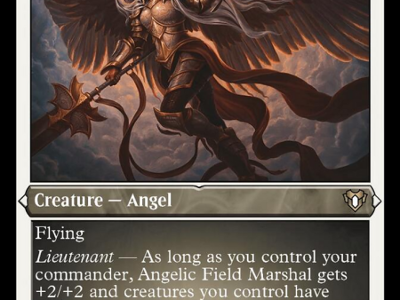 Angelic Field Marshal (Foil Etched) [Commander Masters] Sale