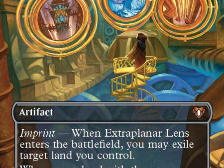 Extraplanar Lens (Borderless Alternate Art) [Commander Masters] For Discount