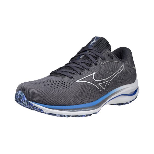 Mizuno Wave Rider 25 Mens | Obsidian 10077c vblue Cheap