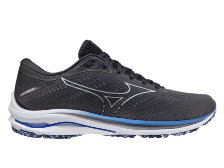 Mizuno Wave Rider 25 Mens | Obsidian 10077c vblue Cheap