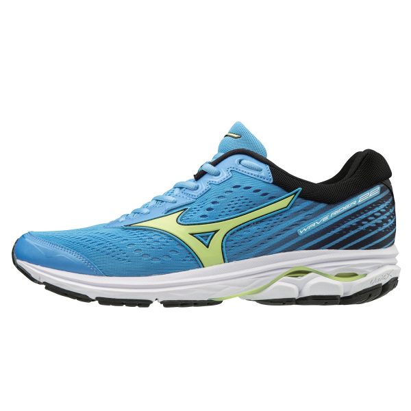 Mizuno Wave Rider 22 Mens | Azureblue Sgreen Black Hot on Sale