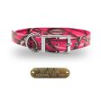 3 4  Pattern Premium Glow Tuff D Ring Dog Collar on Sale