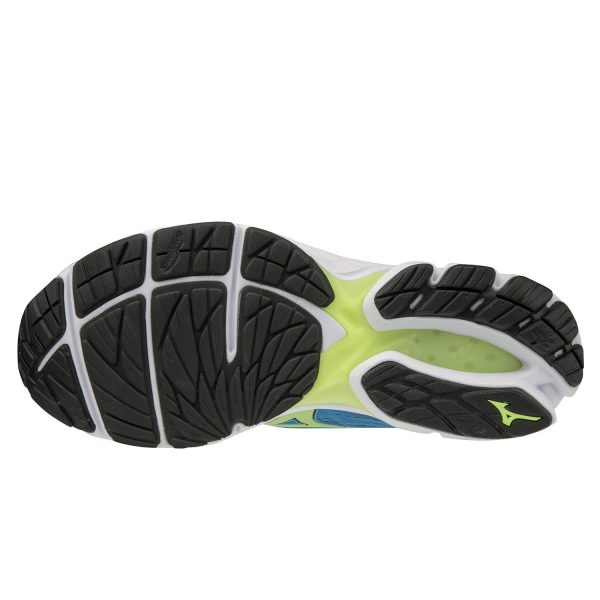 Mizuno Wave Rider 22 Mens | Azureblue Sgreen Black Hot on Sale