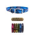 3 4  Pattern Premium Glow Tuff D Ring Dog Collar on Sale