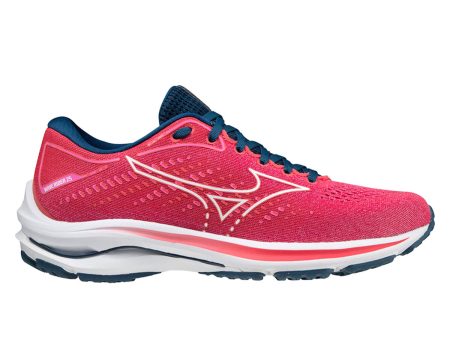 Mizuno Wave Rider 25 Womens | Phloxpink wht gsea Sale