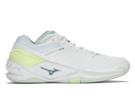 Mizuno Wave Stealth Neo Womens | White gridge green Sale