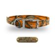 3 4  Pattern Premium Glow Tuff D Ring Dog Collar on Sale