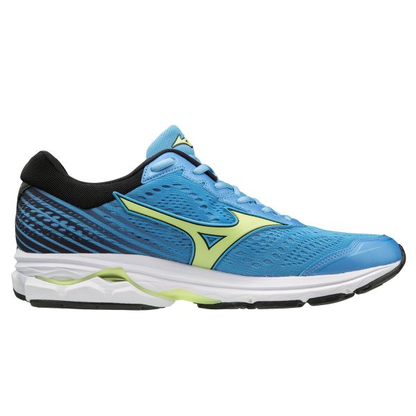 Mizuno Wave Rider 22 Mens | Azureblue Sgreen Black Hot on Sale