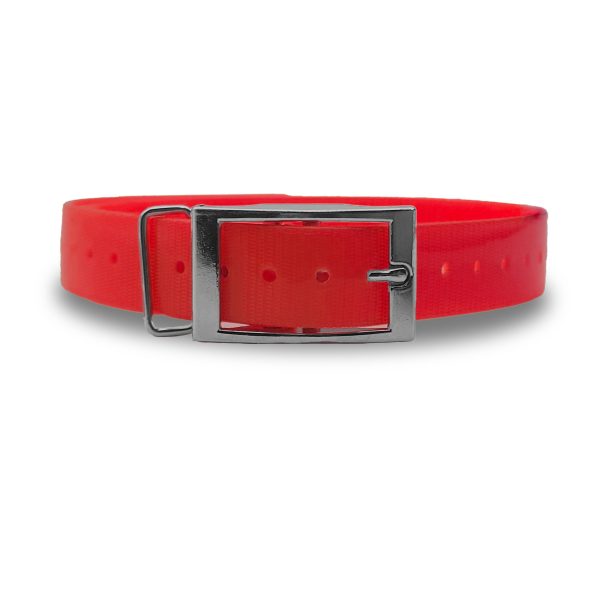 3 4  Premium Glow Tuff Replacement Collar Strap with a 3 4  slide tag Online now