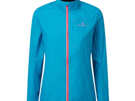 Ronhill Tech Ltw Jacket Womens | Azure hot Pink Fashion