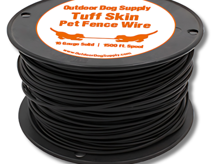 Tuff Skin Professional Dog Fence Wire 1500 ft Wire Spool 16 awg Cheap