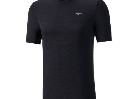 Mizuno Mens Impulse Core Tee | Black Discount