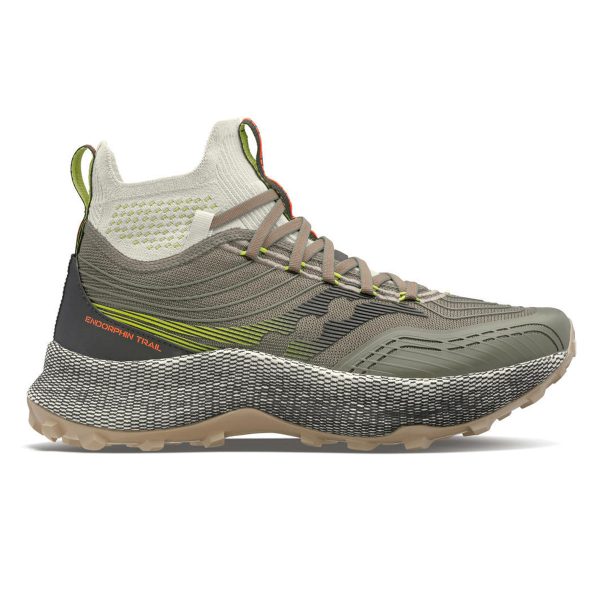 Saucony Endorphin Trail Mid Mens | Olive black Supply