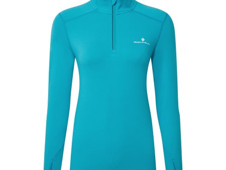 Ronhill Core Thermal 1 2 Zip Womens | Azure bright White Supply