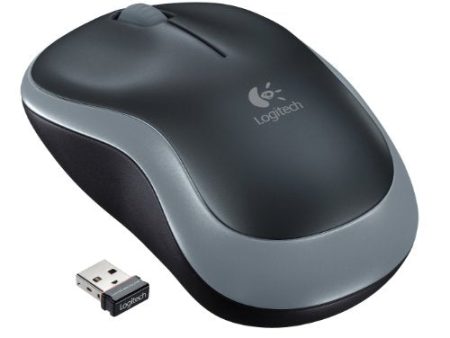 Logitech Wireless Mouse M185 - Swift Gray (910-002225) Hot on Sale