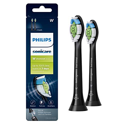 Philips Sonicare DiamondClean Toothbrush Head, 2 Pack, Black, HX6062 95 Hot on Sale