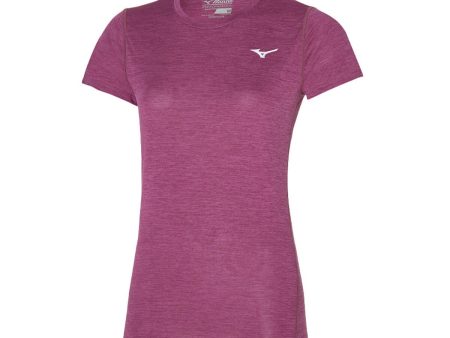 Mizuno Impulse Core Tee Womens | Magenta Haze For Discount