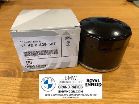 BMW OEM OIL FILTER 11428409567 F650 F700 F800GS Twin 2006-2018 S1000 R RR XR 2010-2025 Discount