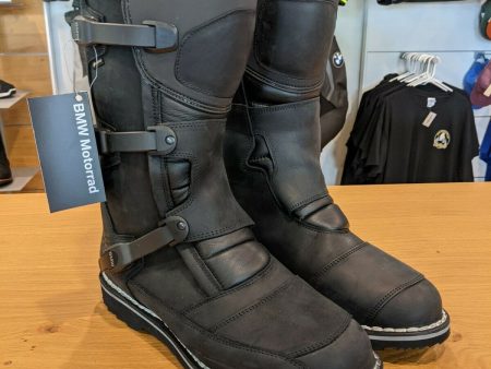 BMW Venture Grip Waterproof Motorcycle Leather Goretex Vibram Soles Discount