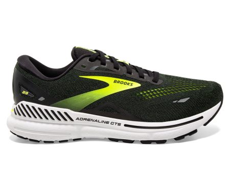 Brooks Adrenaline GTS 23 Mens | Black nightlife ebony Online Sale