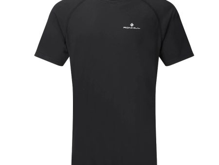 Ronhill Core S S Tee Mens | Black brightwhite Fashion