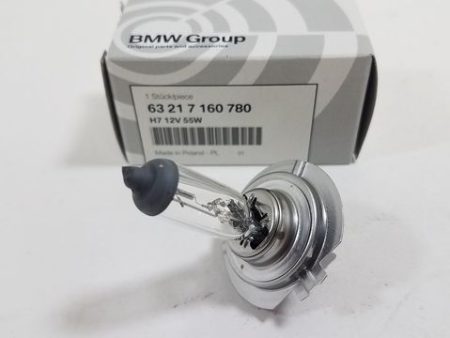 BMW 55W H7 HEADLIGHT BULB 63217160780 MOST BMW MOTORCYCLES Online Hot Sale