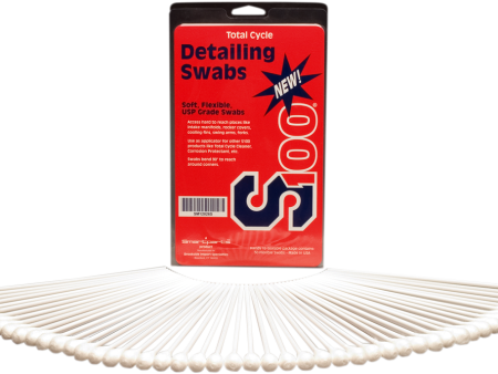 Detail Swabs - 50 Pack Supply