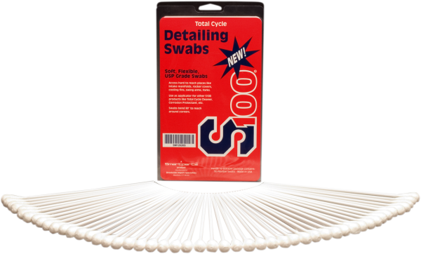 Detail Swabs - 50 Pack Supply