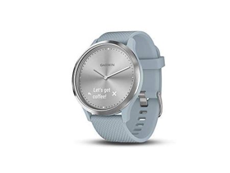 Garmin vívomove HR, Hybrid Smartwatch for Men and Women, Silver Sea Foam Online Sale