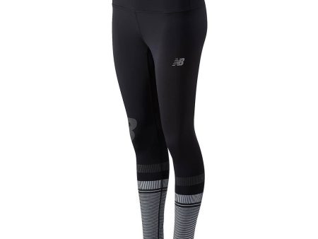 New Balance Reflective Accelerate Tight Womens | Black For Cheap