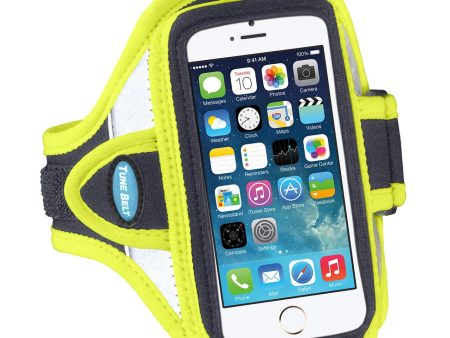 Tunebelt Sport Armband AB87 | Reflective Yellow (iPhone 5 5S 5C) Online Sale