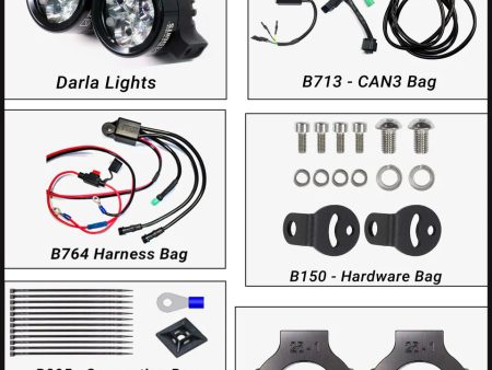 Clearwater Darla Kit w  Can opener for Water Boxer Models with 25mm 1  Crash Bar mounts For Discount