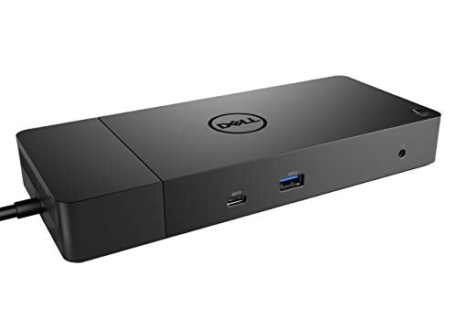 Dell WD19 130W Docking Station (with 90W Power Delivery) USB-C, HDMI, Dual DisplayPort, black Supply