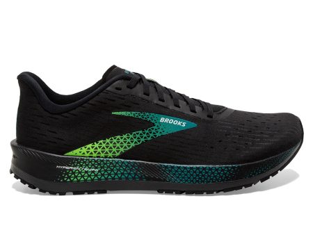 Brooks Hyperion Tempo Mens | Black kayaking green Gecko For Discount