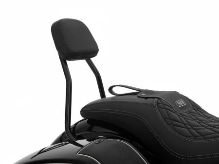 WUNDERLICH BLACK PASSENGER BACKREST FOR R18 BAGGER 2022-2023 Online Hot Sale