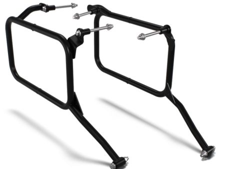 Black Adventure Pannier Rails for Himalayan 450 For Cheap