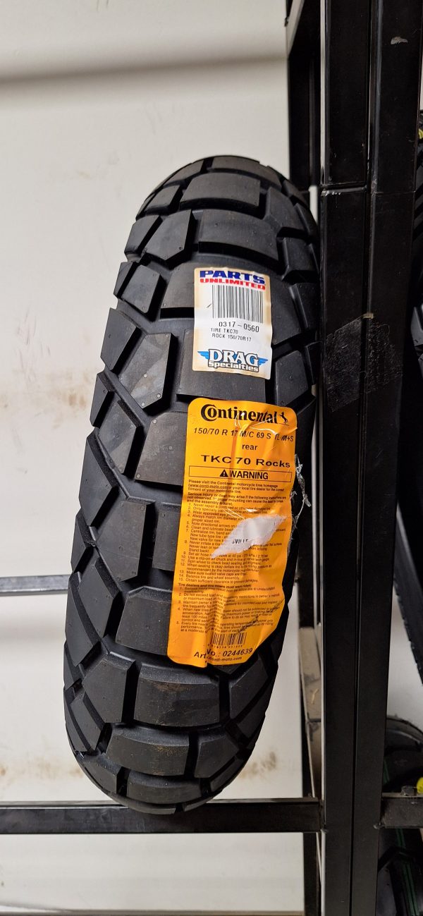 Continental TKC70 150 70-17 CLOSEOUT TIRES Online now