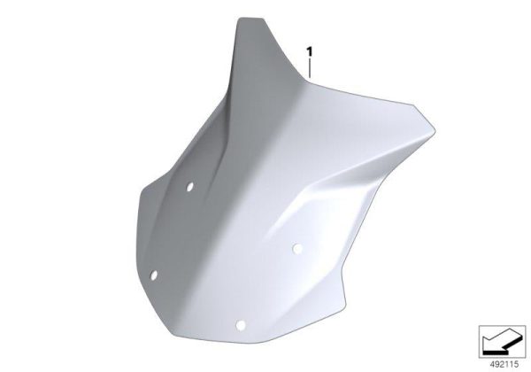 R1200 1250GSA Windshield OEM TALL 430mm on Sale