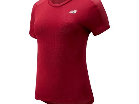 New Balance Impact Run Short Sleeved Womens Online Sale