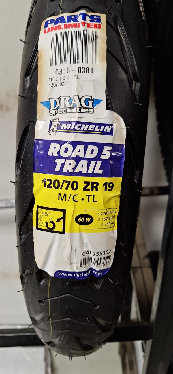 MICHELIN ROAD 5 TRAIL 120 70-19 CLOSEOUT TIRES For Cheap