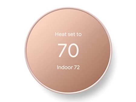 Google Nest Thermostat - Smart Thermostat for Home - Programmable Wifi Thermostat - Sand Online Hot Sale